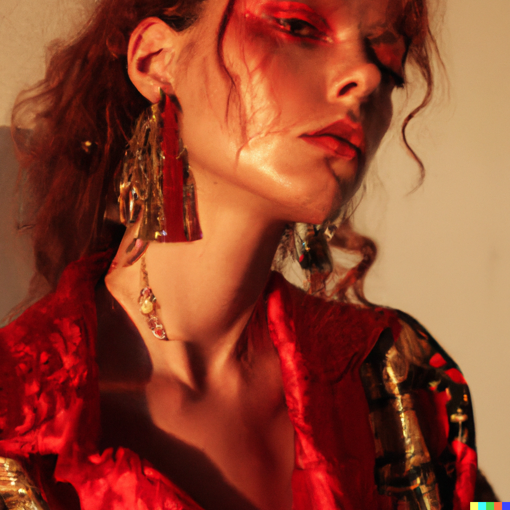 DALL·E-2022-10-05-15.08.20-Editorial-fashion-shooting-of-a-italian-redhead-woman-in-Fashion-outfit-shadow-and-light-studio-light-vogue-magazine-realistic-details