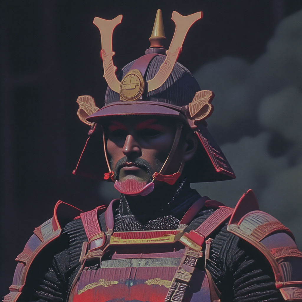 a_full-length_rude_man_wearing_detailed_traditional_samurai_armor_in_mary-do_yoroi_style_with_helme_o8e9cct2pxmjfm5elmt4_0