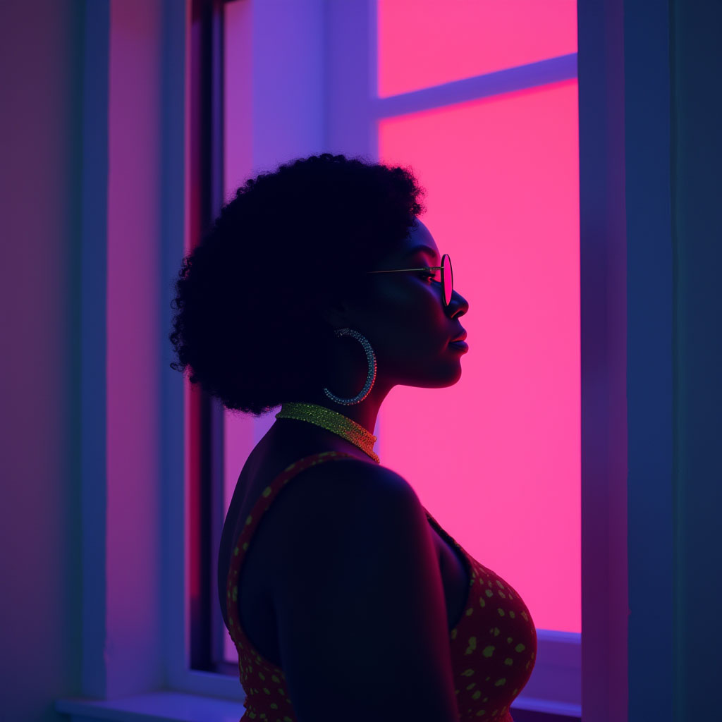 a_silhouette_of_a_curvy_woman_is_seen_through_a_window_with_a_rave_neon_glow_the_woman_is_standing__ghmw6kir11ekvdtpq6gd_3