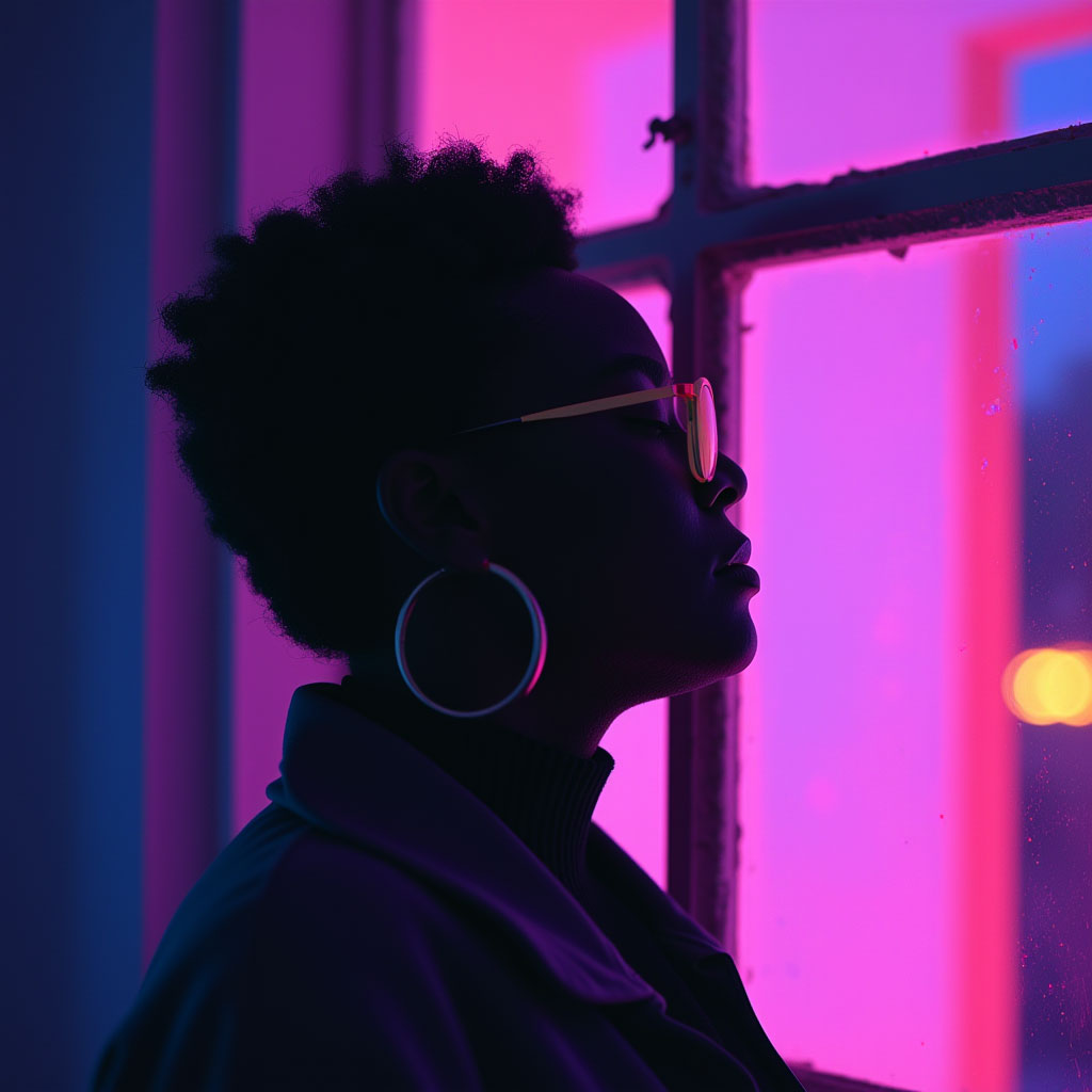 a_silhouette_of_a_woman_is_seen_through_a_window_with_a_rave_neon_glow_the_woman_is_standing_and_lo_l9q25v4g8s66cq1ncp00_1
