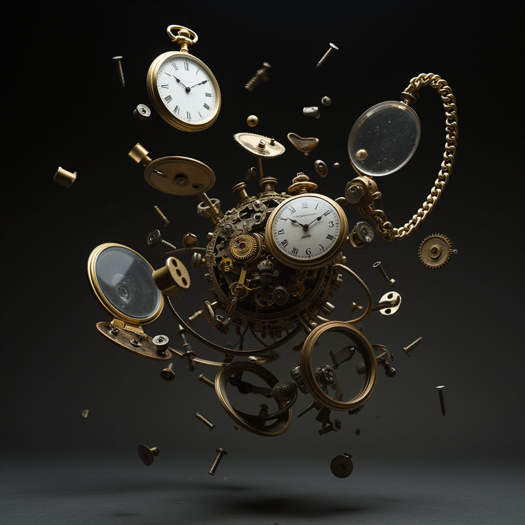the_image_depicts_a_composition_of_parts_of_a_vintage_pocket_watch_which_appears_completely_disasse_c9c2v0o3jyf0yp36qmog_3